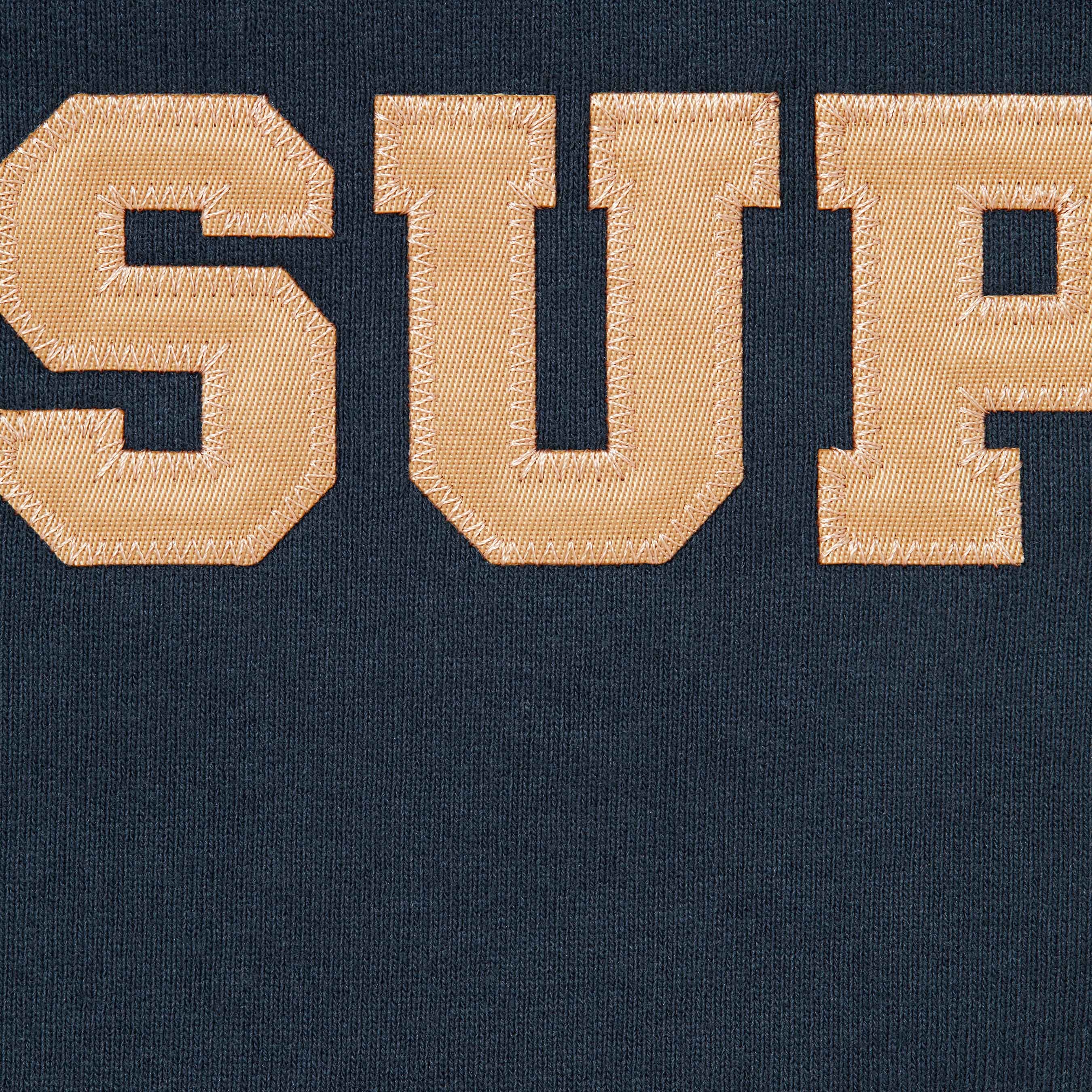 Collegiate Appliqué Zip Up Hooded Sweatshirt view 11